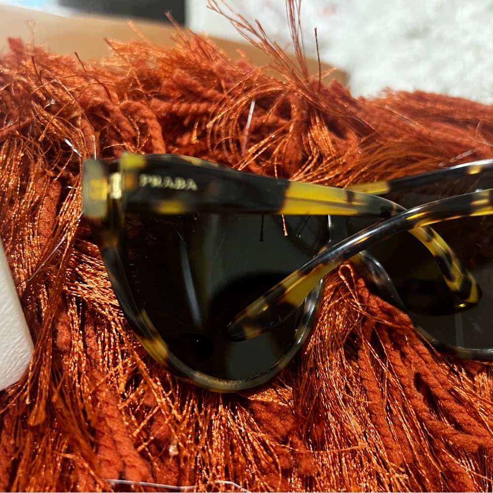 Prada Sunglasses Frames Tartarug (lenses verdeCR) - Picture 10 of 11